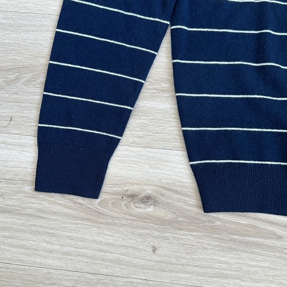 J. Crew Cashmere crewneck sweater in stripe - Picture 4 of 7